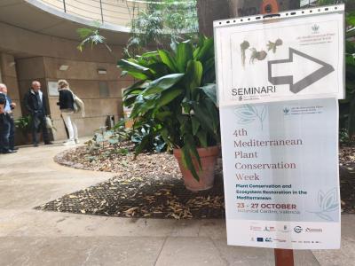 La Conselleria de Medi Ambient acull la quarta edició de la Mediterranean Plant Conservation Week al jardí Botànic de València